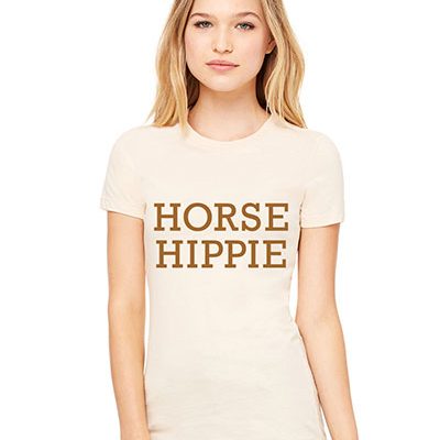 HORSE HIPPIE Cream Tee