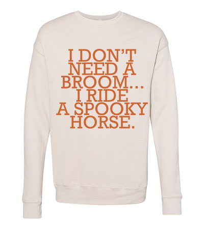 Spooky Horse Sweatshirt